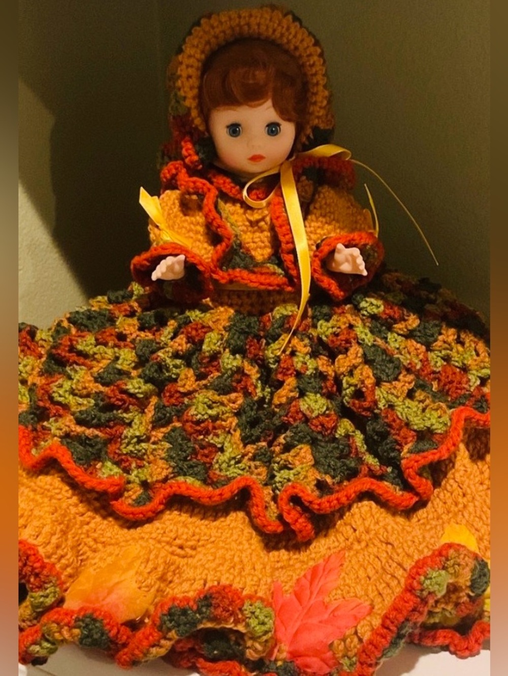 One-of-a-Kind Handmade 16" Autumn Harvest Heirloom Doll 🍂NEW